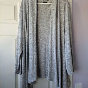 Bobeau Gray Women's Cardigan 2X